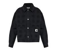 Carhartt Wip - Everson Trucker Jacket - Femme - Vestes - Noir - Taille: 40 FR