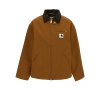 Carhartt Wip, Femme, Vestes, Brun, Taille: 36 FR Giacca in tela di nylon impermeabile
