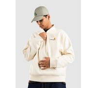 Carhartt WIP Half Zip American Script Sweat à capuche zippé L