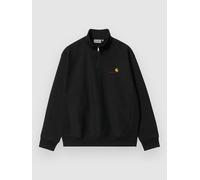 Carhartt WIP Half Zip American Script Half-Zip Sweat noir