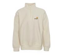 Carhartt Wip - Half Zip American Script SweaT-shirt - Homme - Sweatshirts et sweats à capuche - Beige - Taille: L