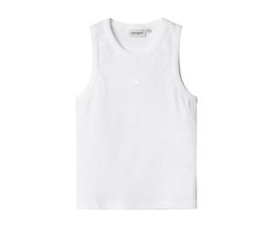 Carhartt Wip - Haut décontracté avec dos croisé - Femme - Tops - Blanc - Taille: 38 FR
