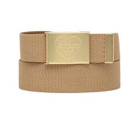 Carhartt Wip - Heart Clip Belt - Homme - Accessoires - Brun - Taille: ONE Size