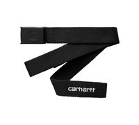 Carhartt Wip, Homme, Accessoires, Noir, Taille: ONE Size Ceinture Logo Marron pour Tenues Décontractées