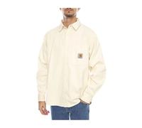 Carhartt Wip, Homme, Chemises, Beige, Taille: S L/S Flint Shirt