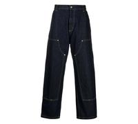 Carhartt Wip, Homme, Jeans, Bleu, Taille: M Pantalon à Double Genou pour Homme