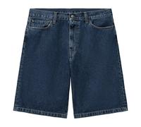 Carhartt Wip, Homme, Shorts, Bleu, Taille: W30 Shorts en Denim avec Lavage aux Pierres Abrasives