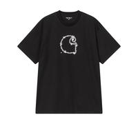 Carhartt Wip, Homme, Tops, Noir, Taille: L Barbwire C T-Shirt