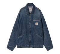 Carhartt Wip, Homme, Vestes, Bleu, Taille: M Veste en denim noire avec fermeture éclair