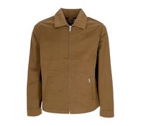 Carhartt Wip, Homme, Vestes, Brun, Taille: XL Veste Modulaire en Twill de Coton avec Fermeture Éclair