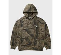 Sweatshirt Carhartt WIP Hooded Feather Tree Sweat UNISEX Camo Feather Tree, Khaki/ Shungite Garment Dyed M
