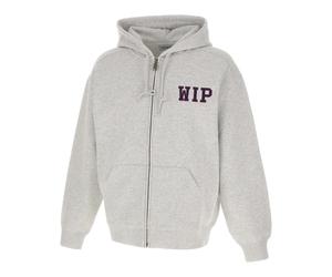 Carhartt Wip - Hooded Mini WIP Sweat Jacket - Homme - Sweatshirts et sweats à capuche - Gris - Taille: L