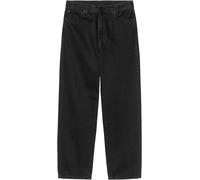 Carhartt WIP - Jean à la coupe classique - Aaron Pant Denim Black Stone Washed pour Homme en Coton - Taille 39 FR - Noir Noir 39 FR