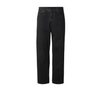 Carhartt WIP - Jean à la coupe classique - Aaron Pant Black pour Homme en Coton - Taille 44 FR - Noir Noir 44 FR