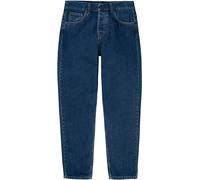 Carhartt WIP - Jean décontracté en coton biologique - Newel Pant Denim Blue Stone Washed en Coton - Taille 42 FR - Bleu Bleu 42 FR