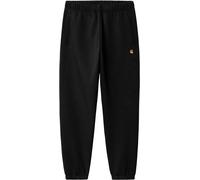 Carhartt WIP - Jogging en molleton brossé - Chase Sweat Pant Black Gold pour Homme en Coton - Taille L - Noir Noir L