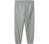 Carhartt WIP - Jogging en molleton brossé - Chase Sweat Pant Grey Heather Gold en Coton - Taille S - Gris Gris S