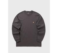Carhartt Wip - Cotton SweaT-shirt - Homme - Tops - Gris - Taille: M