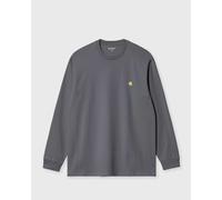 Carhartt WIP L/S Chase Tee men Longsleeves grey taille: XL