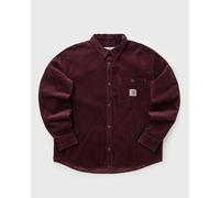 Carhartt WIP L/S Flint Shirt men Longsleeves red taille: S
