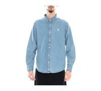 Carhartt Wip - L/S Lucas Shirt - Homme - Chemises - Bleu - Taille: L