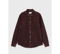 Carhartt Wip - Madison Cord Shirt - Homme - Chemises - Rouge - Taille: M