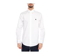 Carhartt Wip - L/S Madison Shirt - Homme - Chemises - Blanc - Taille: S