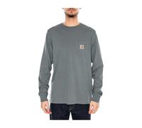 Carhartt Wip - L/S Pocket Long Sleeve Top - Homme - Tops - Vert - Taille: XL