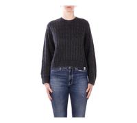 Carhartt Wip - Logo Front Knit - Femme - Pulls - Noir - Taille: 38 FR