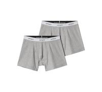 Carhartt WIP - Lot de 2 boxers - Cotton Trunks Grey Heather + Grey Heather pour Homme en Coton - Taille L - Gris Gris L