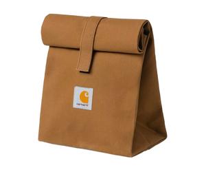 Carhartt WIP - Lunchbox en toile cirée - Lunch Bag Hamilton Brown en Coton - Marron Marron