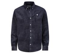 Carhartt WIP Madison Cord Shirt Dark Navy - Chemise En Corde À Manches Longues