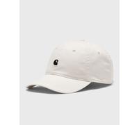 Carhartt - Casquette à visière courbée - Madison Logo Cap Wax / Black - Blanc Blanc