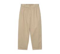 Carhartt Wip - Marv Leaf Cotton Pants - Homme - Pantalons - Beige - Taille: M