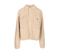 Carhartt Wip - Michigan Cardigan - Femme - Pulls - Beige - Taille: 42 FR