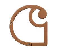 Carhartt Wip - Mousqueton C-Logo - unisex - Accessoires - Brun - Taille: ONE Size