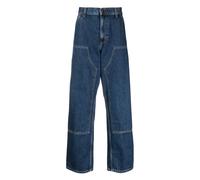 Carhartt Wip - Pantalon à double genou - Homme - Jeans - Bleu - Taille: W31 L30