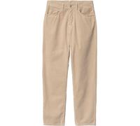 Carhartt WIP - Pantalon décontracté en velours côtelé - Newel Pant Corduroy Wall Rinsed en Coton - Taille 41 FR - Beige Beige 41 FR