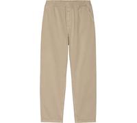 Carhartt WIP - Pantalon en coton biologiquelogique - Flint Pant Wall Garment Dyed en Coton - Taille XL - Beige Beige XL