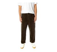Carhartt Wip - Pantalon en velours côtelé coupe ample fuselée - Homme - Pantalons - Brun - Taille: L