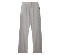 Carhartt WIP Pantalon 'Mercer' gris foncé / blanc, Taille 33