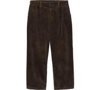 Carhartt WIP - Pantalon velours à la coupe ample - Evan Pant Tobacco Rinsed en Coton - Taille 41 FR - Marron Marron 41 FR