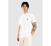 Carhartt WIP S/S Pocket Heart Tee men Shortsleeves white taille: XXL