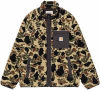 Carhartt WIP - Polaire chaude et confortable - Prentis Liner Camo Duck Jacquard, Green Black - Taille S - Kaki Kaki S
