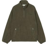 Carhartt WIP - Polaire demi-zippée décontractée - Edmore Half Zip Sweat Fleece Cypress Black - Taille L - Kaki Kaki L