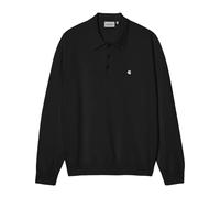 Carhartt Wip - Polo L/S Madison - Homme - Tops - Noir - Taille: XS