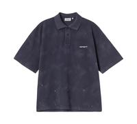 Carhartt Wip - Polo Manches Courtes Painter - Homme - Tops - Bleu - Taille: L
