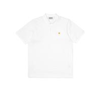 Carhartt Wip - Polo Piqué - Homme - Tops - Blanc - Taille: XS
