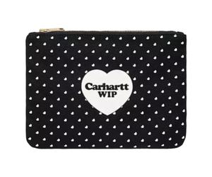 Carhartt Wip - Portefeuille zippé Canvas Graphic - Femme - Accessoires - Multicolore - Taille: ONE Size