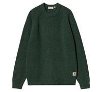 Carhartt WIP - Pull en laine mélangée - Anglistic Sweater Speckled Dark Scarab en Coton - Taille S - Vert Vert S